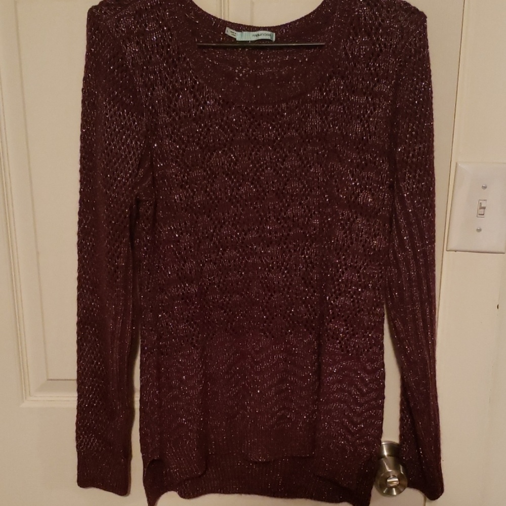 Purple Sparkle Sweater